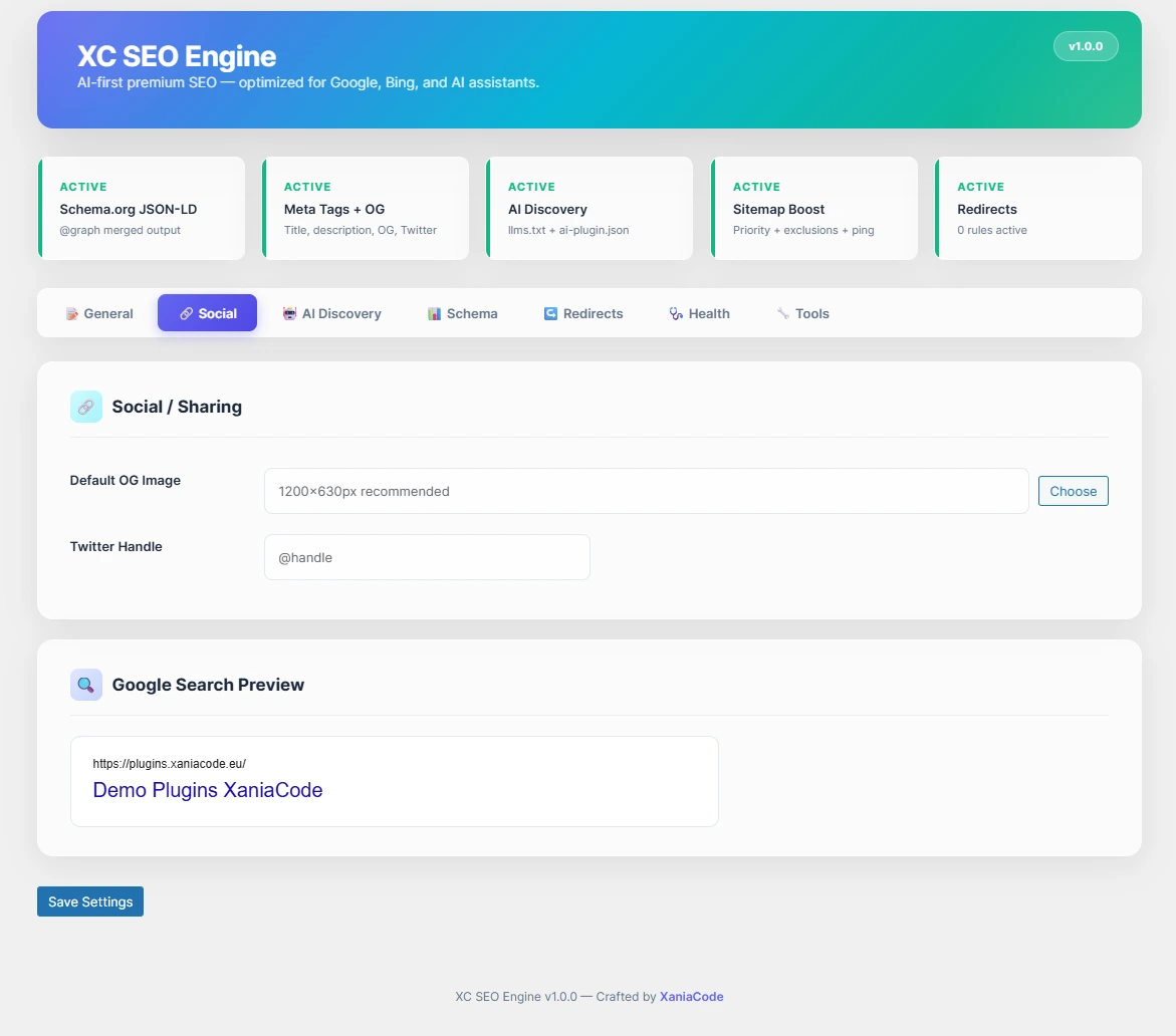 XC-SEO-Engine-‹-Demo-Plugins-XaniaCode-2