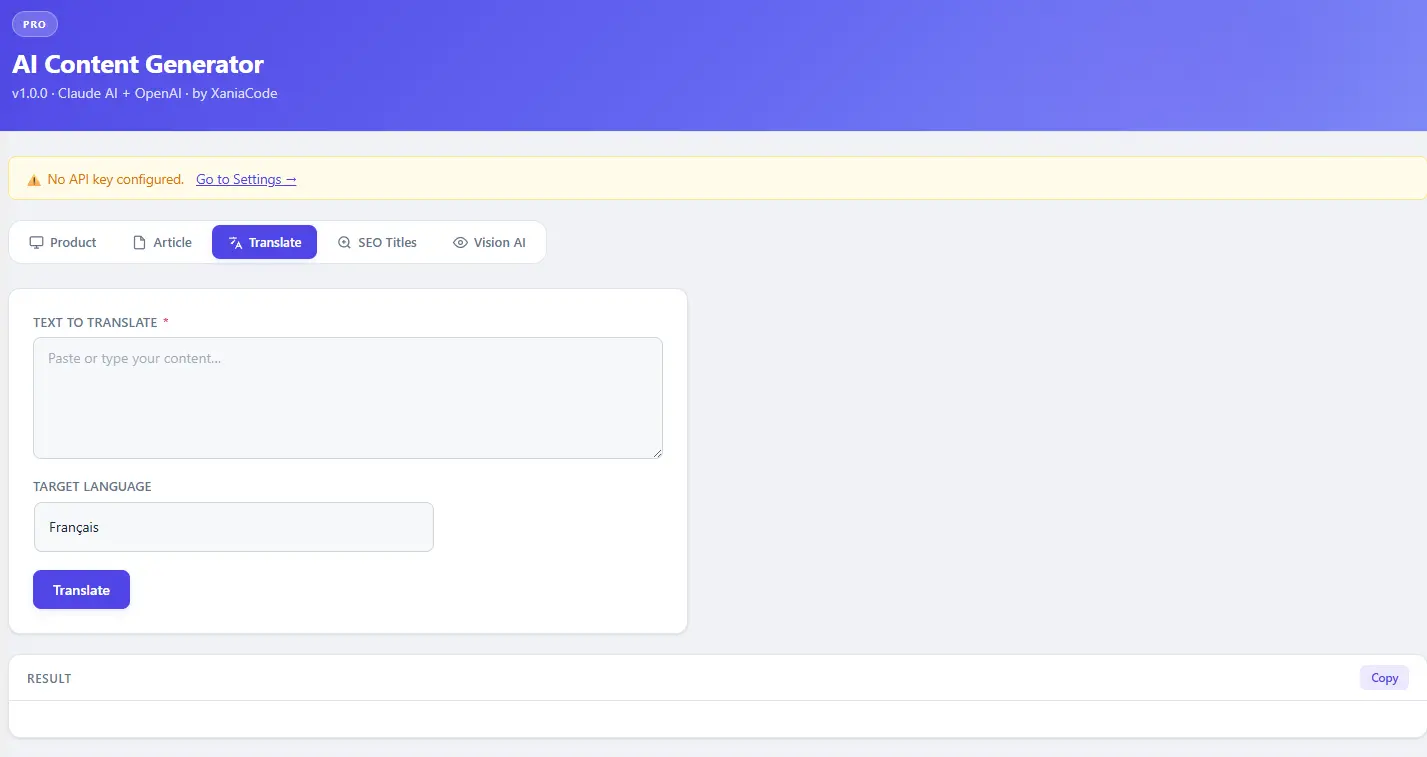 AI Content Generator scr3