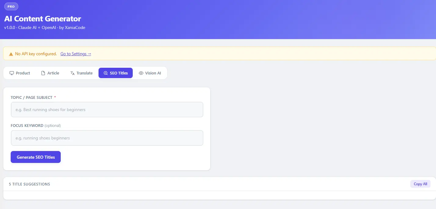 AI Content Generator scr4