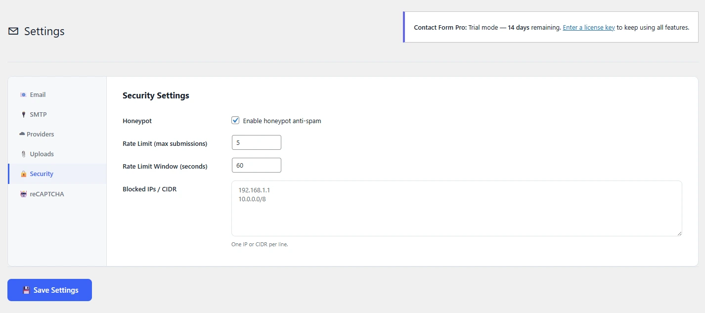 Settings-‹-Demo-Plugins-XaniaCode 3